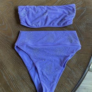 Beach riot rhinestone Kelsey highway bikini